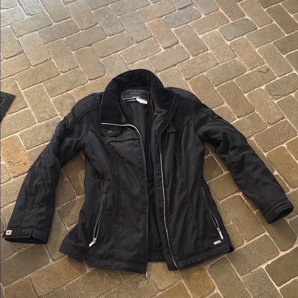 Black Women's Utility Zip Jacket by Black